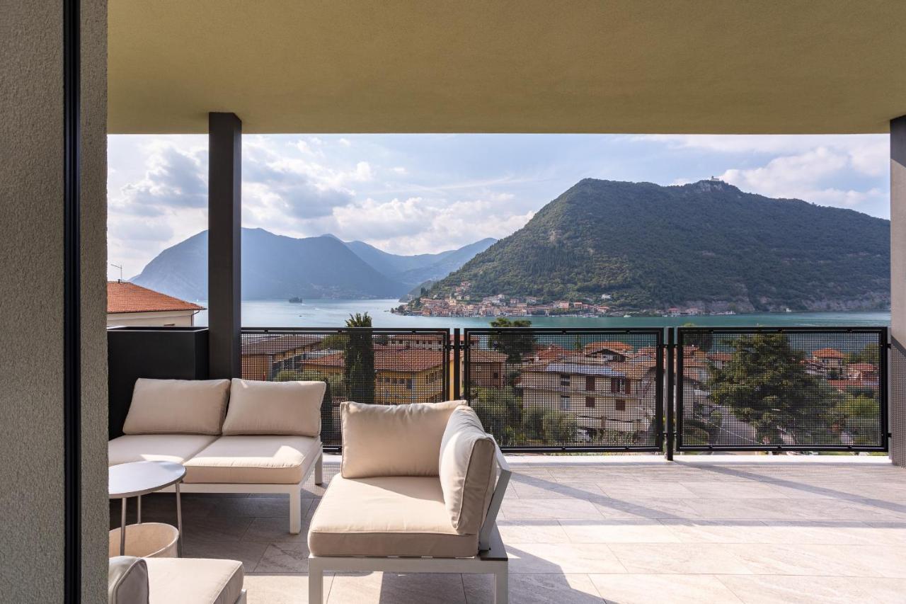 Lake Iseo Panorama Sulzano Esterno foto